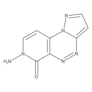 7-aminopyrazolo[5,1-c]pyrido[4,3-e][1,2,4]triazin-6(7H)-one结构式