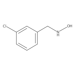 N-[(3-chlorophenyl)methyl]hydroxylamine结构式