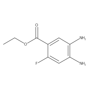 Ethyl 4,5-diamino-2-fluorobenzoate Structure