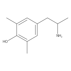 4-[(2S)-2-aminopropyl]-2,6-dimethylphenol结构式