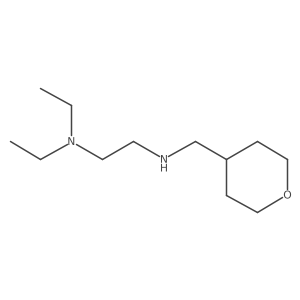 [2-(Diethylamino)ethyl](oxan-4-ylmethyl)amine Structure