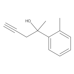 2-(o-Tolyl)-4-pentyn-2-ol Structure