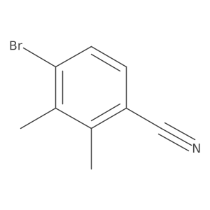 4-Bromo-2,3-dimethylbenzonitrile Structure