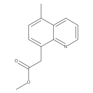 Methyl2-(5-methylquinolin-8-yl)acetate结构式