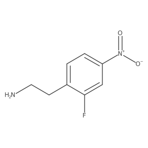 2-(2-Fluoro-4-nitrophenyl)ethan-1-amine Structure