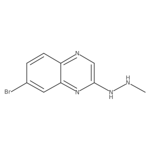 1-(7-Bromoquinoxalin-2-yl)-2-methylhydrazine结构式