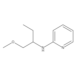 N-(1-methoxybutan-2-yl)pyridin-2-amine Structure