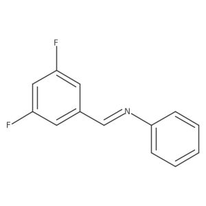 N-[(3,5-Difluorophenyl)methylene]benzenamine Structure