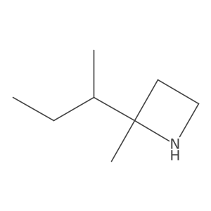 2-(Butan-2-yl)-2-methylazetidine结构式