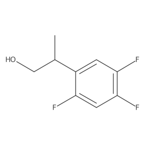 2-(2,4,5-Trifluorophenyl)propan-1-ol Structure