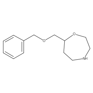 7-((Benzyloxy)methyl)-1,4-oxazepane Structure