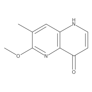 6-Methoxy-7-methyl-[1,5]naphthyridin-4-ol Structure