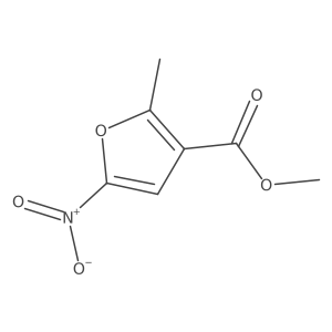 Methyl 2-methyl-5-nitrofuran-3-carboxylate结构式