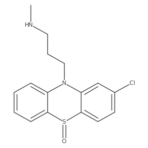 3-(2-chloro-5-oxo-10-phenothiazinyl)-N-methyl-1-propanamine Structure