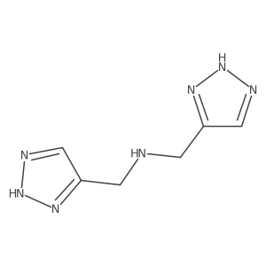 bis[(1H-1,2,3-triazol-4-yl)methyl]amine Structure