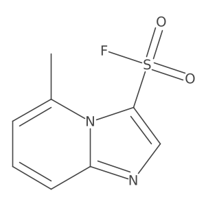 5-Methylimidazo[1,2-a]pyridine-3-sulfonyl fluoride结构式