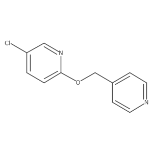 5-Chloro-2-[(pyridin-4-yl)methoxy]pyridine Structure