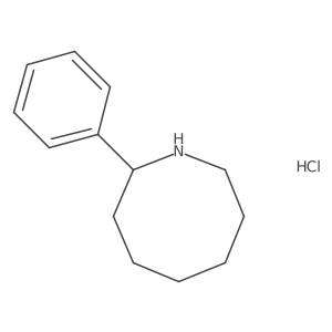 2-Phenylazocane hydrochloride结构式