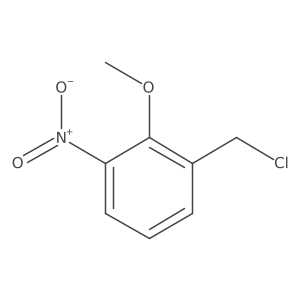 1-(Chloromethyl)-2-methoxy-3-nitrobenzene结构式
