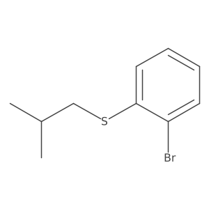 1-Bromo-2-iso-butylthiobenzene结构式