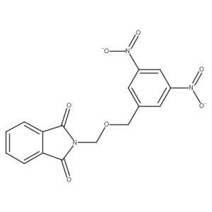 2-[[(3,5-Dinitrophenyl)methoxy]methyl]-1H-isoindole-1,3(2H)-dione结构式