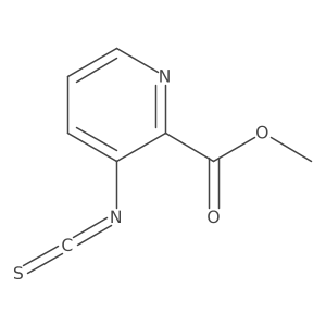 Methyl 3-isothiocyanatopyridine-2-carboxylate结构式