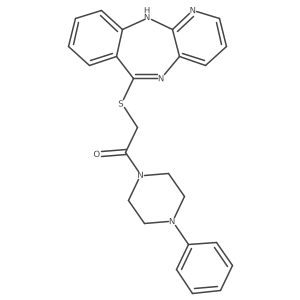 1-(4-Phenylpiperazin-1-yl)-2-{2,4,9-triazatricyclo[9.4.0.0^{3,8}]pentadeca-1(11),3,5,7,9,12,14-heptaen-10-ylsulfanyl}ethan-1-one结构式