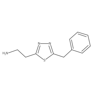 5-(Phenylmethyl)-1,3,4-thiadiazole-2-ethanamine结构式