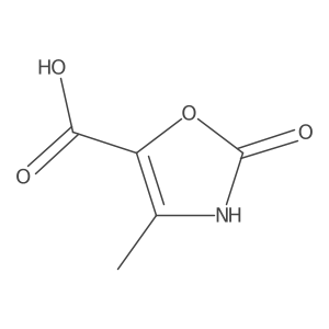 4-Methyl-2-oxo-2,3-dihydro-1,3-oxazole-5-carboxylic acid Structure