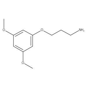 3-(3,5-Dimethoxyphenoxy)propan-1-amine Structure