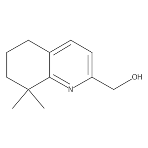 (8,8-Dimethyl-5,6,7,8-tetrahydroquinolin-2-yl)methanol结构式