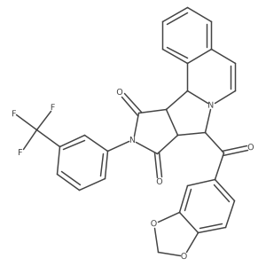 C29H19F3N2O5 Structure