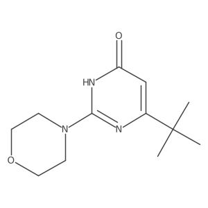 6-(tert-butyl)-2-morpholinopyrimidin-4(3H)-one结构式