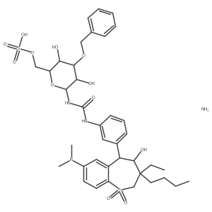 Volixibat ammonium Structure