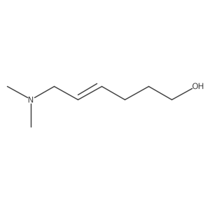 4-Hexen-1-ol, 6-(dimethylamino)-, (Z)- Structure