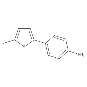 4-(5-Methylthiophen-2-yl)aniline Structure