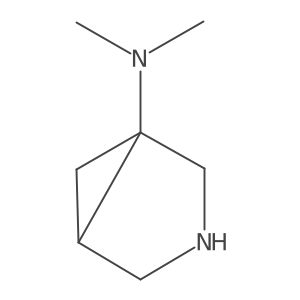 N,N-dimethyl-3-azabicyclo[3.1.0]hexan-1-amine Structure