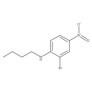 2-Bromo-N-butyl-4-nitroaniline Structure