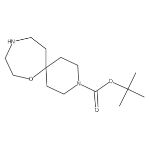 Tert-butyl 7-oxa-3,10-diazaspiro[5.6]dodecane-3-carboxylate Structure