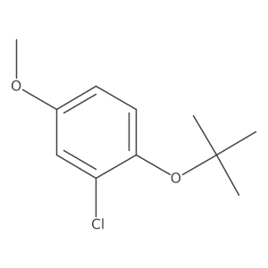 4-(tert-Butoxy)-3-chloroanisole结构式