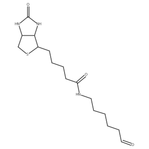 5-((3AS,4S,6aR)-2-oxohexahydro-1H-thieno[3,4-d]imidazol-4-yl)-N-(6-oxohexyl)pentanamide Structure