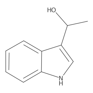 (R)-1-(1h-Indol-3-yl)ethan-1-ol结构式
