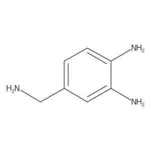 4-(Aminomethyl)benzene-1,2-diamine结构式