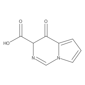3,4-Dihydro-4-oxopyrrolo[1,2-c]pyrimidine-3-carboxylic acid Structure