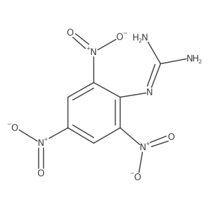 2-(2,4,6-Trinitrophenyl)guanidine结构式