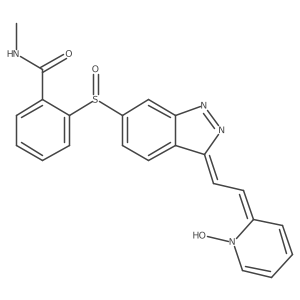 Axitinib metabolite M9结构式