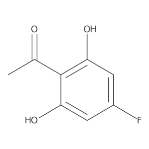 1-(4-Fluoro-2,6-dihydroxyphenyl)ethan-1-one结构式