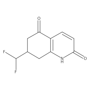 7-(Difluoromethyl)-7,8-dihydroquinoline-2,5(1H,6H)-dione Structure
