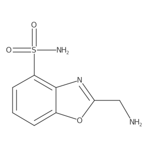 2-(Aminomethyl)benzo[d]oxazole-4-sulfonamide Structure