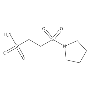 2-(Pyrrolidine-1-sulfonyl)ethane-1-sulfonamide Structure
